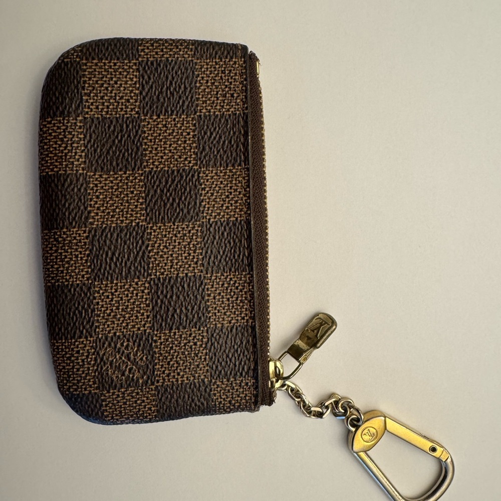 Louis Vuitton Brown Checkered Key Holder
